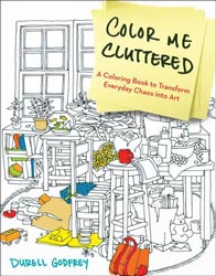 Color Me Cluttered Colouring Book