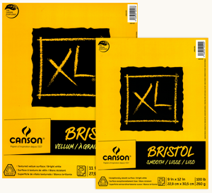 XL Bristol Pad - 11 x 14, Smooth, 25 Sheets