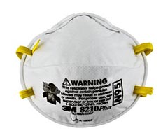 3M 8210 N95 Disposable Respirator