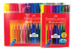 Faber-Castell Grip Colour Marker  Set of 10