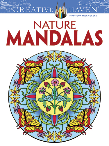 Creative Haven Nature Mandalas Colouring Book