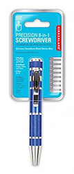 Kikkerland Precision 8-in-1 Screwdriver