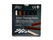 Mungyo Gallery Drawing Pastels Classic Set of 6