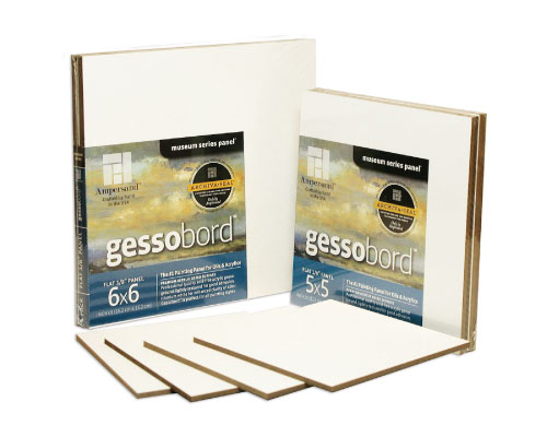 Ampersand Gessobord 9 in. x 12 in. 1/8 in. Each [Pack of 4 ]