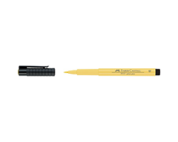 Faber-Castell India Ink Pitt Artist Pen Brush Dark Cadmium Yellow