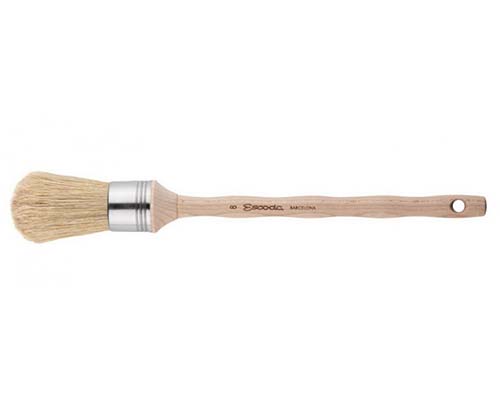 Escoda Round Paint Bristle Brush   Series 7500 - #8