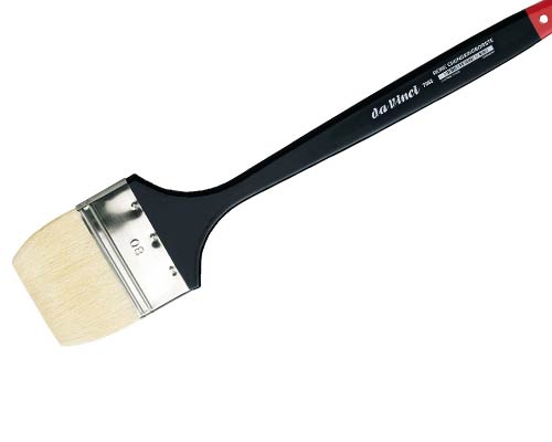 da Vinci Universal Artist Hog Acrylic & Oil Brush - Series 7055 - Straight Edge 80