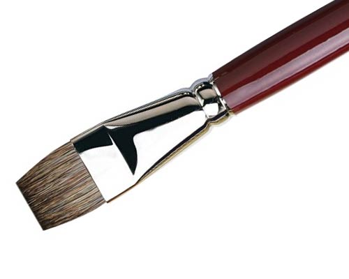 da Vinci Black Sable Oil Brush - Series 1840 - Bright 24