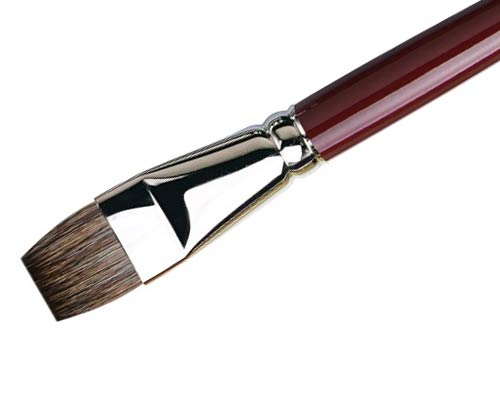 da Vinci Black Sable Oil Brush - Series 1840 - Bright 22