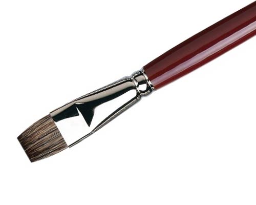 da Vinci Black Sable Oil Brush - Series 1840 - Bright 18