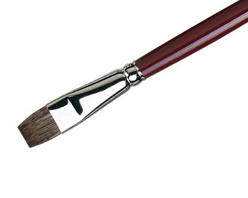 da Vinci Black Sable Oil Brush - Series 1840 - Bright 14