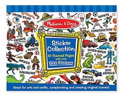 Melissa & Doug Sticker Collection Pad - Blue