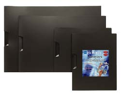 Itoya Swinglock Folder 8.5"x11" Black