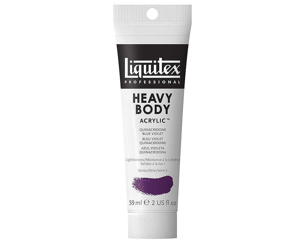 Liquitex Heavy Body Acrylic  2oz  Quinacridone Blue Violet