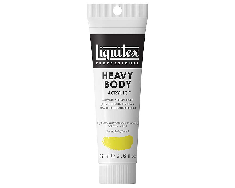 Liquitex Heavy Body Acrylic – 2oz – Cadmium Yellow Light