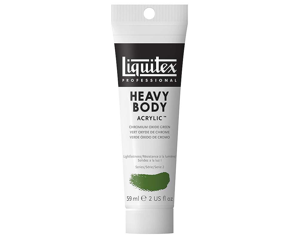 Liquitex Heavy Body Acrylic – 2oz – Chromium Oxide Green