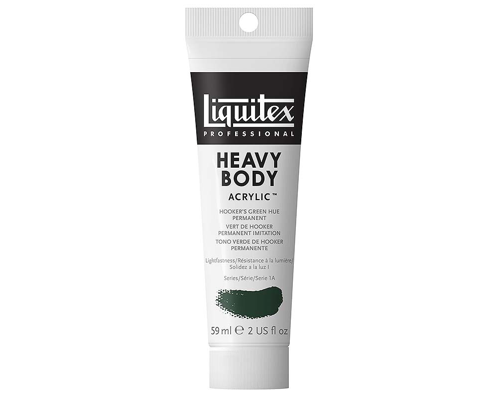 Liquitex Heavy Body Acrylic – 2oz – Hooker's Green Permanent