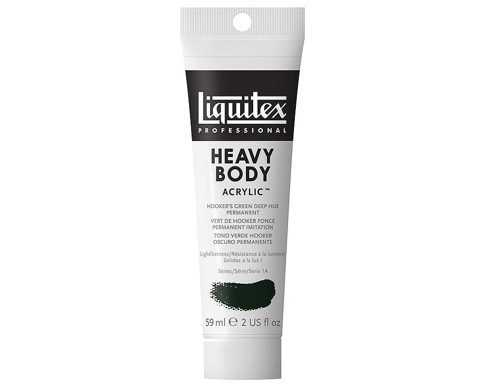 Liquitex Heavy Body Acrylic – 2oz – Hookers Green Hue