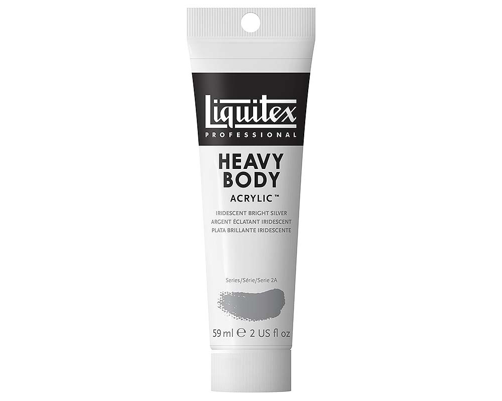 Liquitex Heavy Body Acrylic  2oz  Iridescent Bright Silver