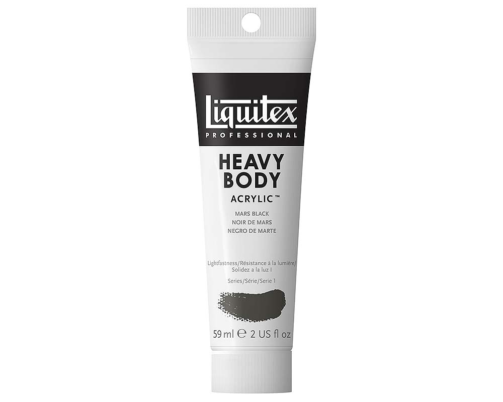 Liquitex Heavy Body Acrylic – 2oz – Mars Black