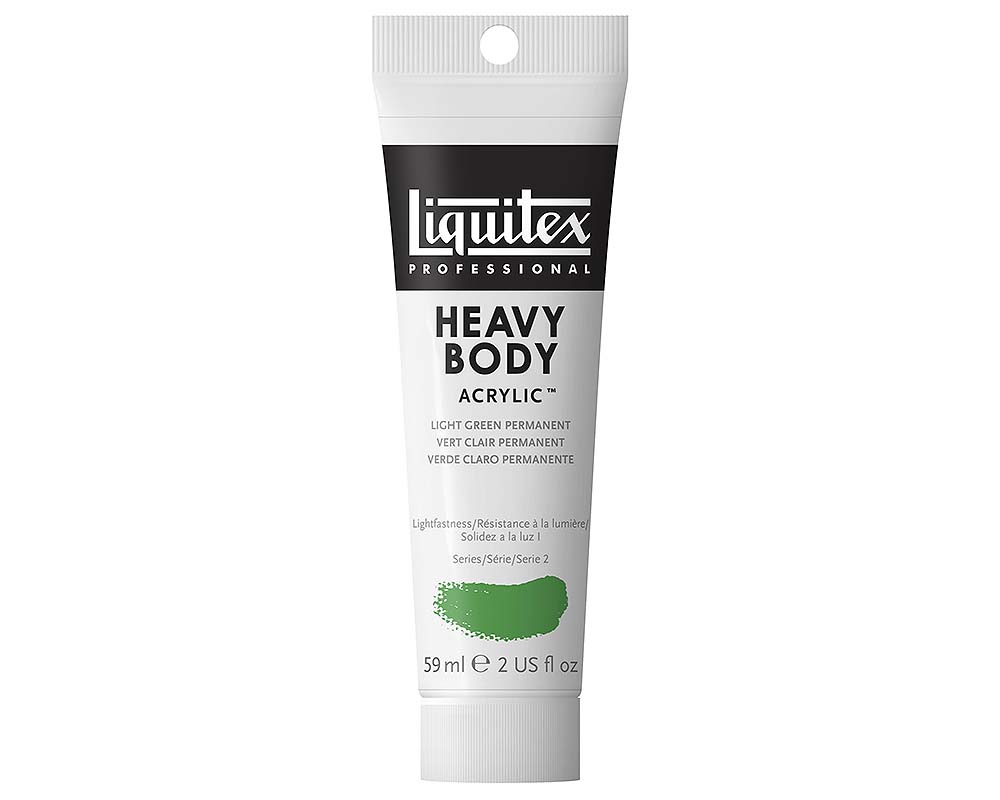 Liquitex Heavy Body Acrylic – 2oz – Light Green Permanent