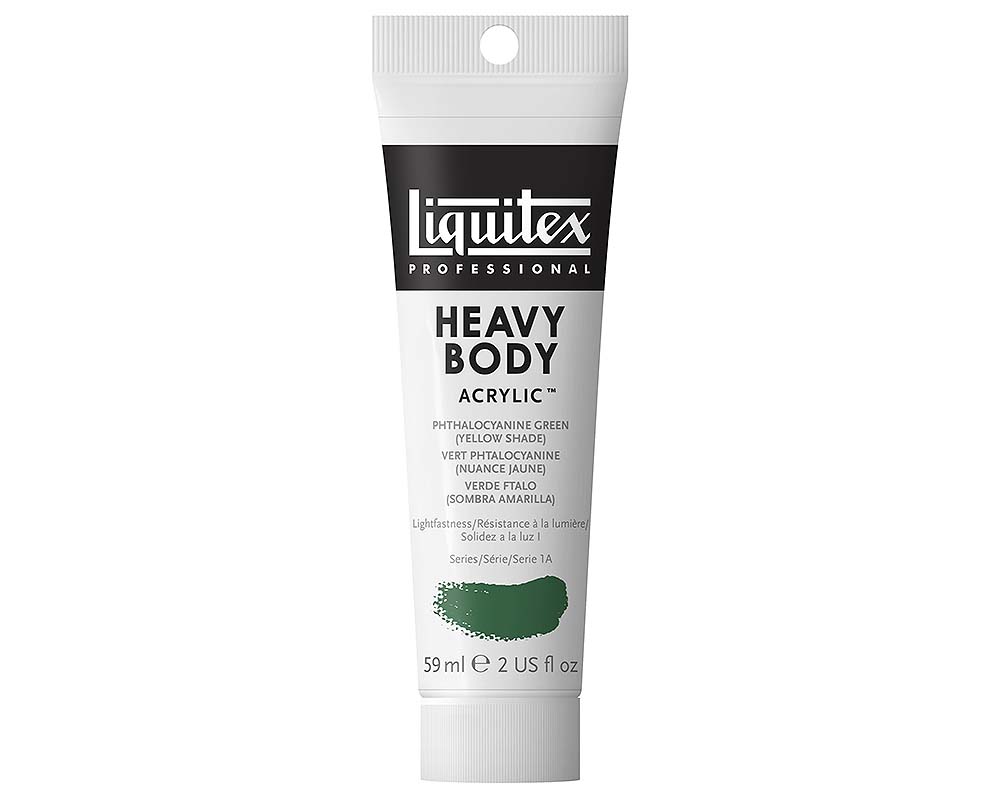 Liquitex Heavy Body Acrylic  2oz   Phthalo Green (Yellow Shade)