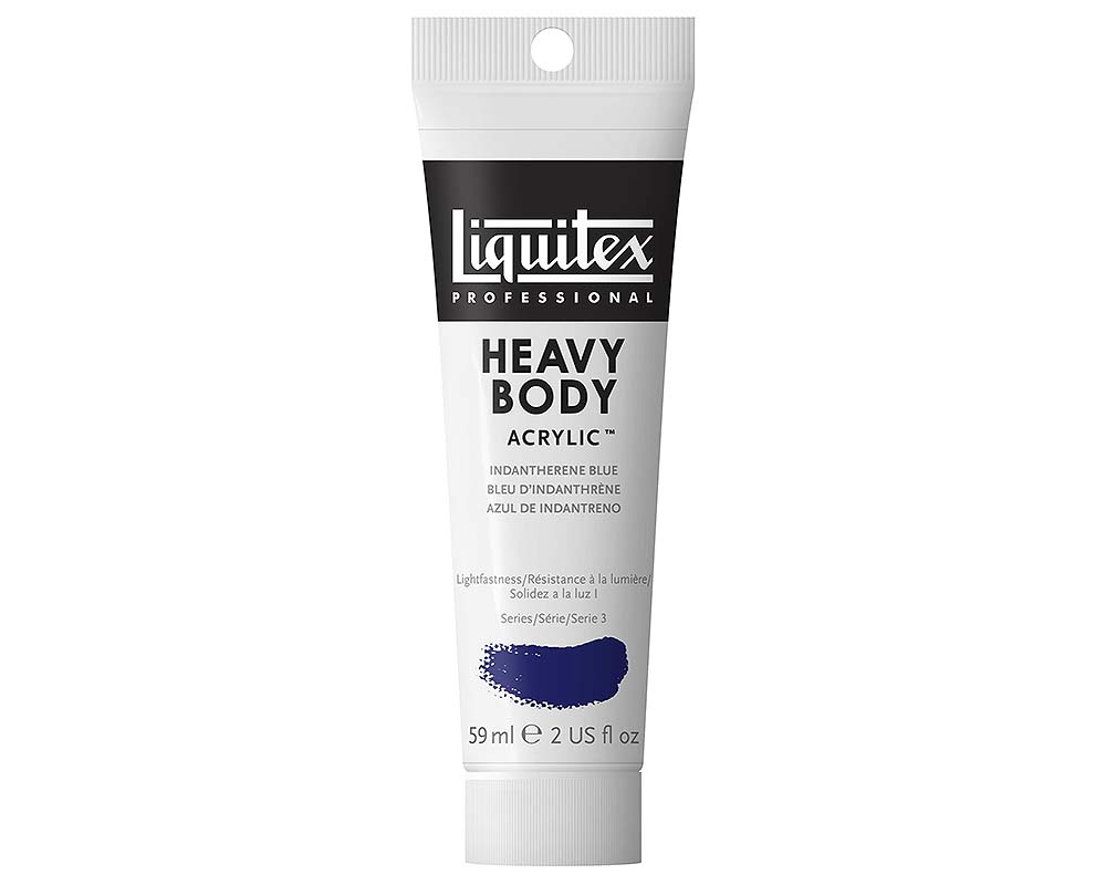 Liquitex Heavy Body Acrylic – 2oz – Indanthrene Blue