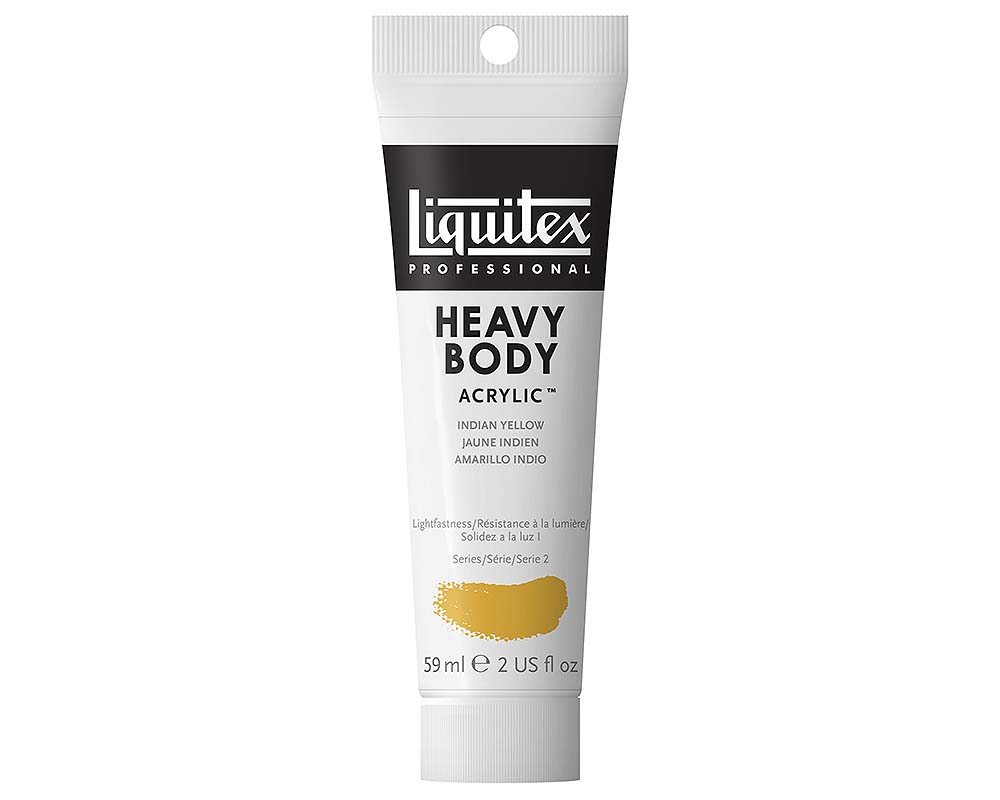 Liquitex Heavy Body Acrylic – 2oz – Indian Yellow