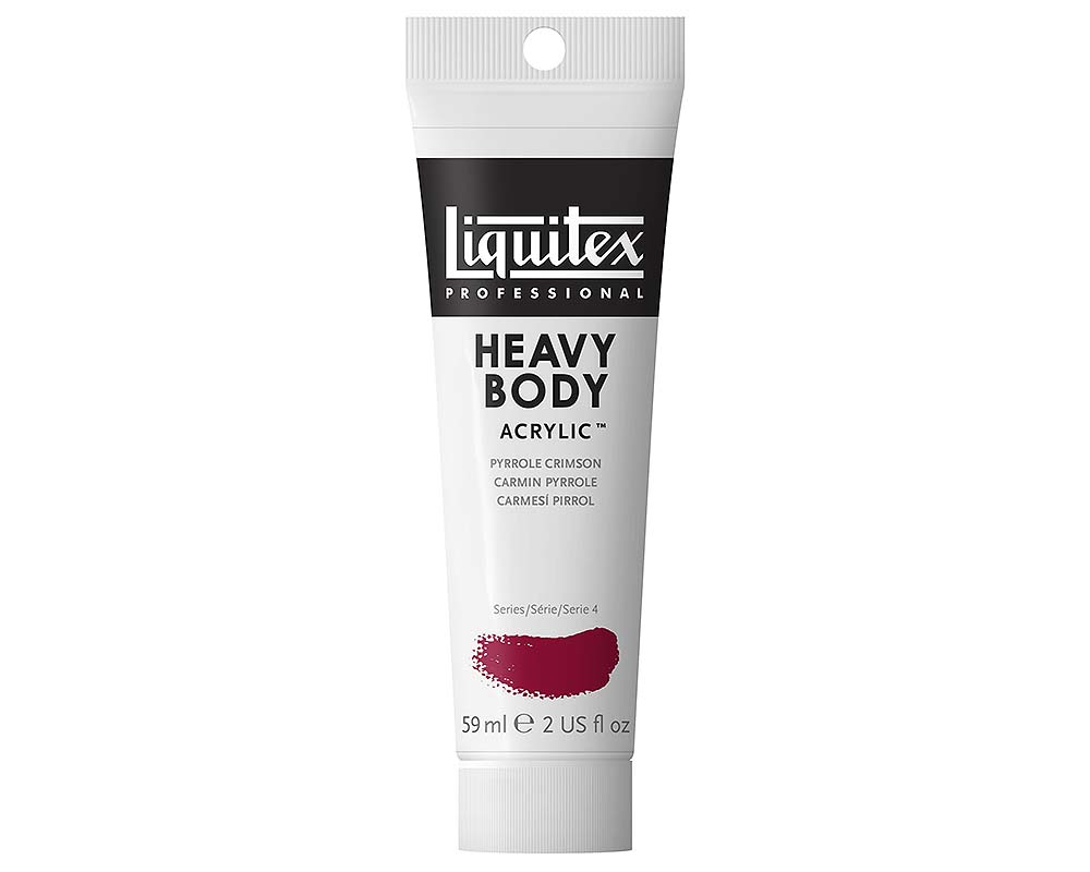 Liquitex Heavy Body Acrylic  2oz  Pyrrole Crimson