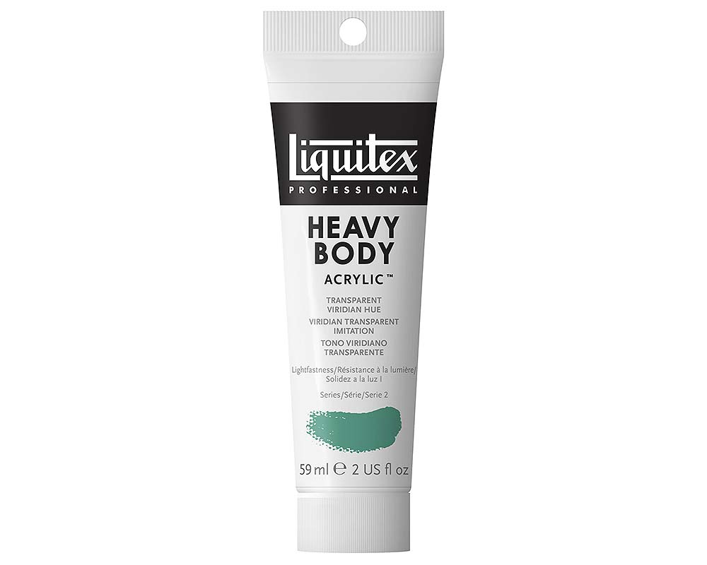 Liquitex Heavy Body Acrylic  2oz  Transparent Viridian Hue