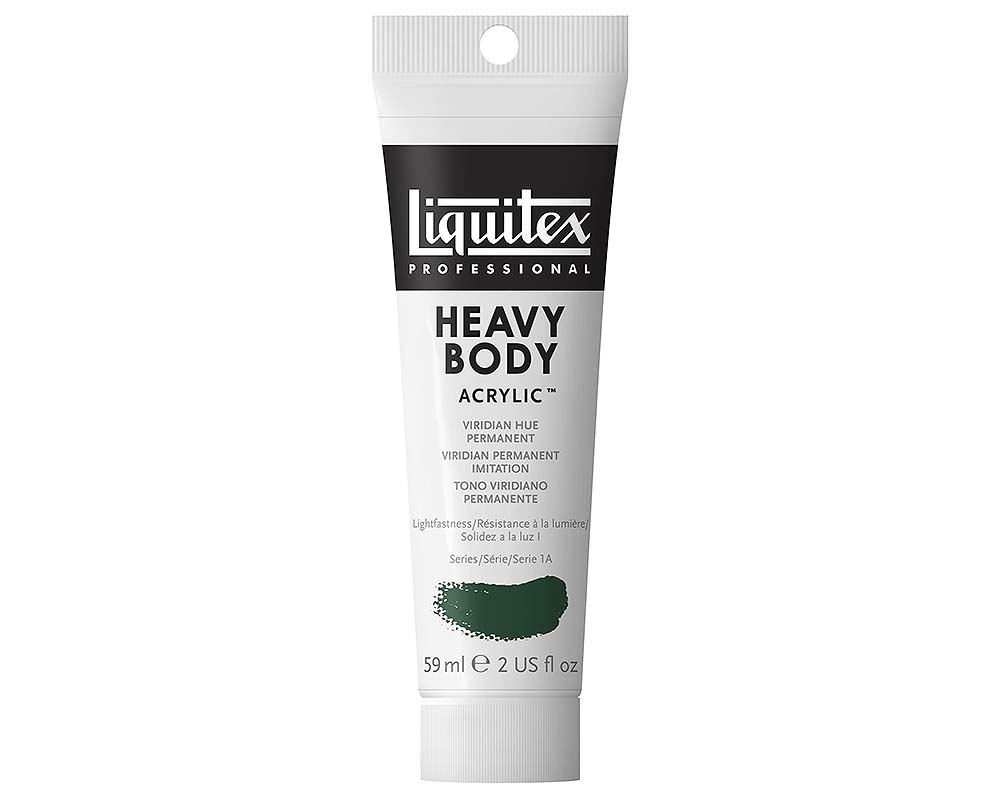 Liquitex Heavy Body Acrylic  2oz  Viridian Hue Permanent