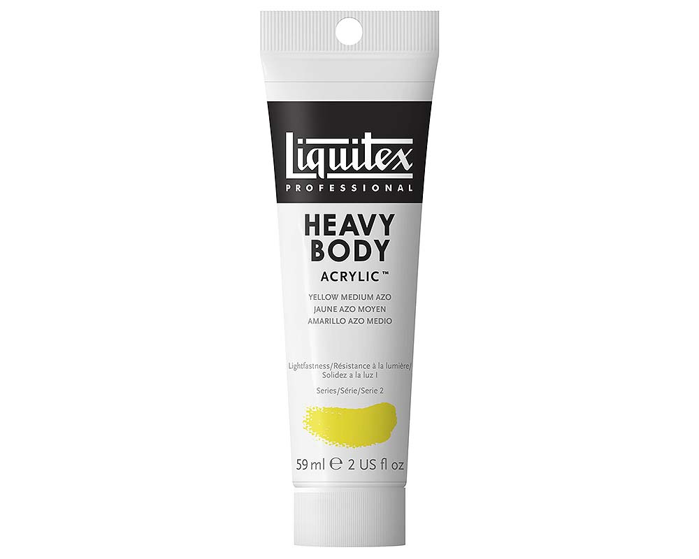 Liquitex Heavy Body Acrylic  2oz  Yellow Medium Azo