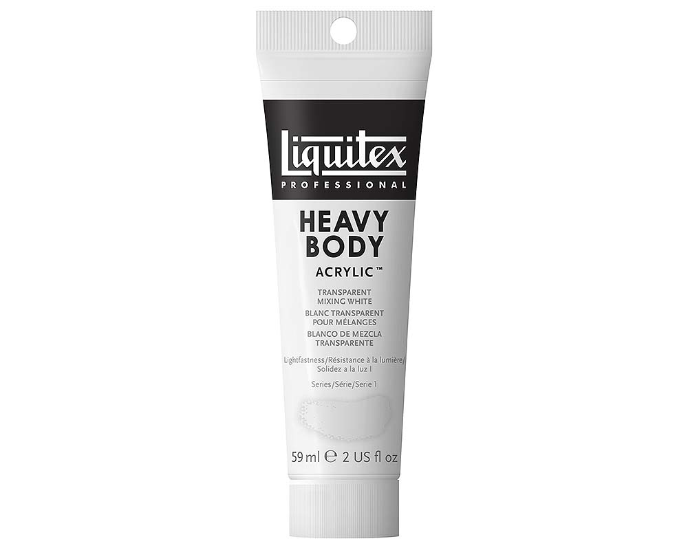 Liquitex Heavy Body Acrylic  2oz  Transparent Mixing White