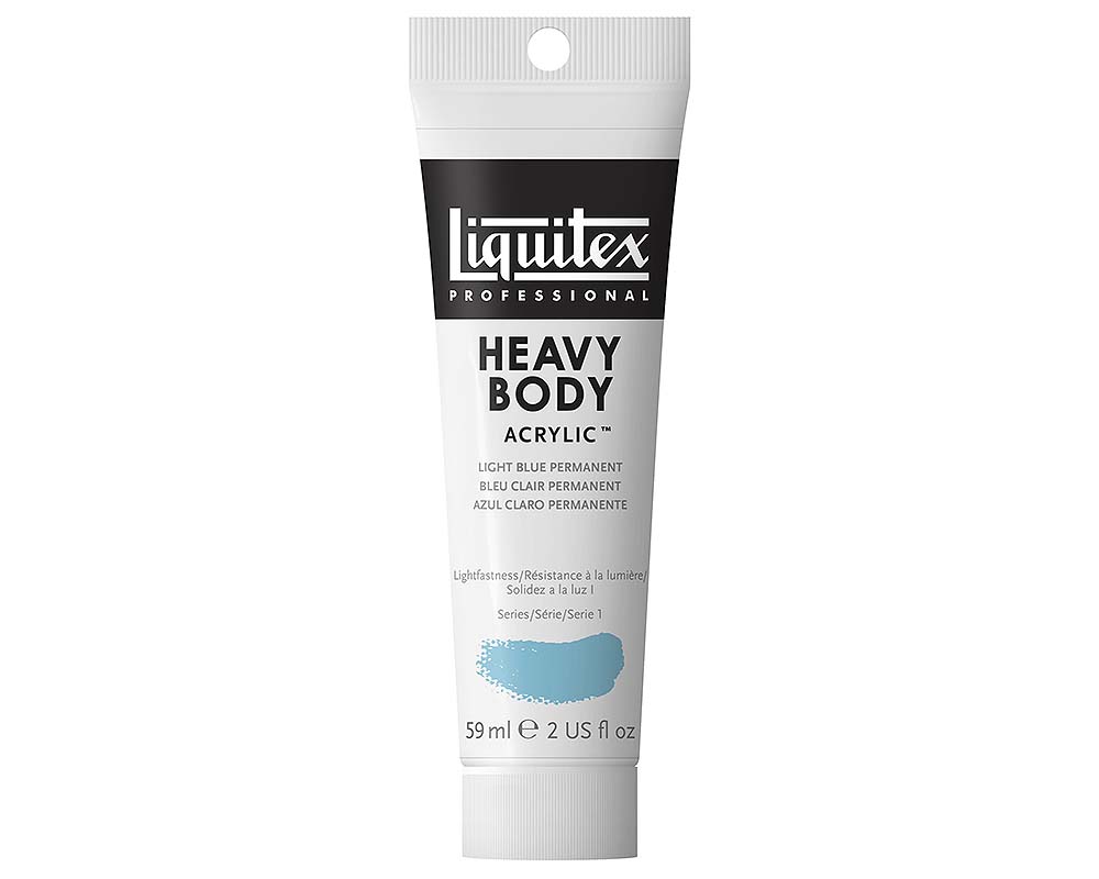 Liquitex Heavy Body Acrylic  2oz  Light Blue Permanent