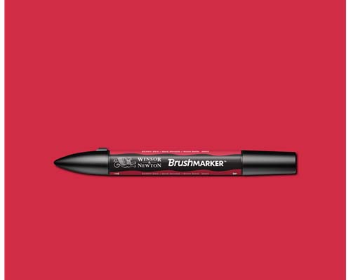 Winsor & Newton BrushMarker Berry Red