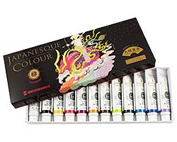 Turner Acryl Gouache Japanesque Set - assorted 20ml tubes of acryl gouache  - Schleiper - e-shop express