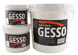 Above Ground Artists' Gesso - 33.8oz/1L