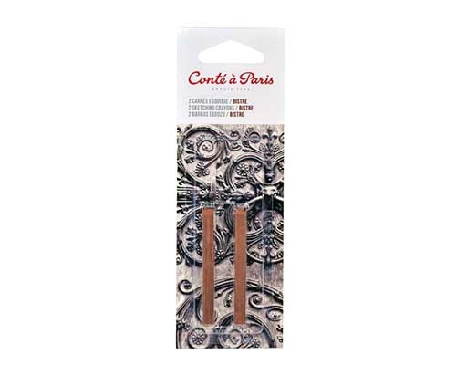 Conte a Paris Crayon 2 Pack - Bistre