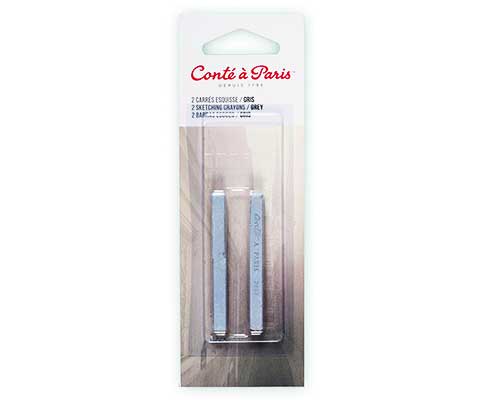 Conte a Paris Crayon 2 Pack - Grey