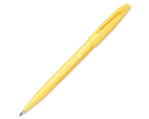 Pentel Sign Pen- Yellow