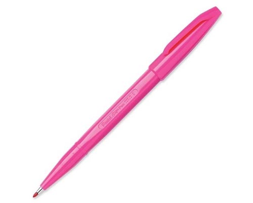 Pentel Sign Pen- Pink