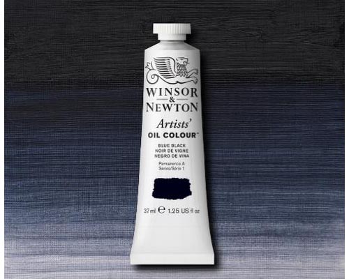 Winsor & Newton Artists' Oil Colour Blue Black 37ml