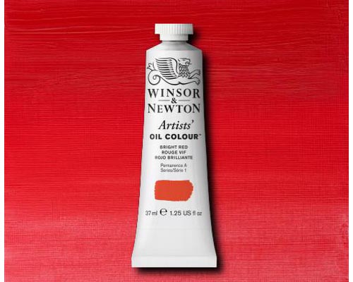 Winsor & Newton Artists' Oil Colour Bright Red 37ml