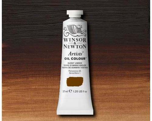 Winsor & Newton Artists' Oil Colour Burnt Umber 37ml