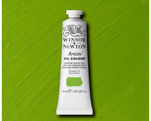Winsor & Newton Artists' Oil Colour Cadmium Green Pale 37ml
