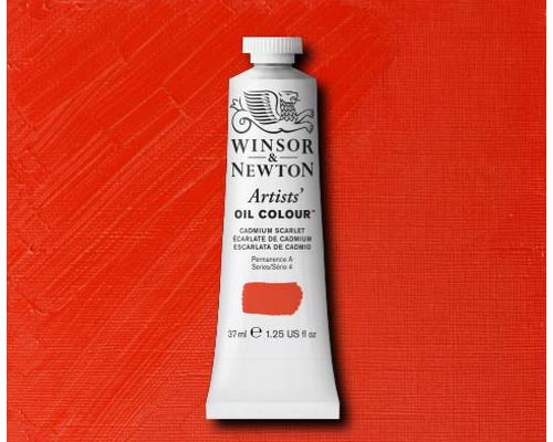 Winsor & Newton Artists' Oil Colour Cadmium Scarlet 37ml