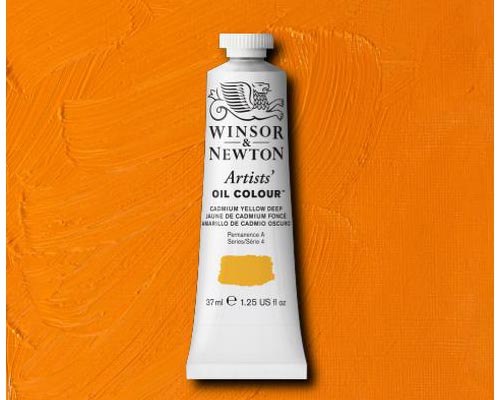 Winsor & Newton Artists' Oil Colour Cadmium Yellow Deep 37ml