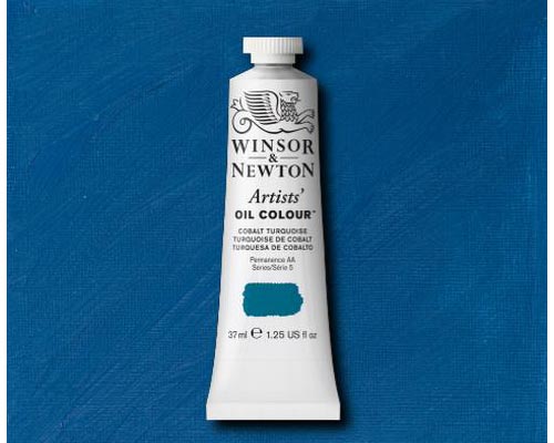 Winsor & Newton Artists' Oil Colour Cobalt Turquoise 37ml