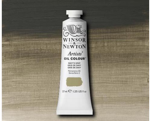Winsor & Newton Artists' Oil Colour Davy's Grey 37ml