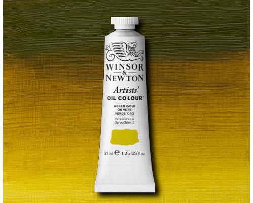 Winsor & Newton Artists' Oil Colour Green Gold 37ml